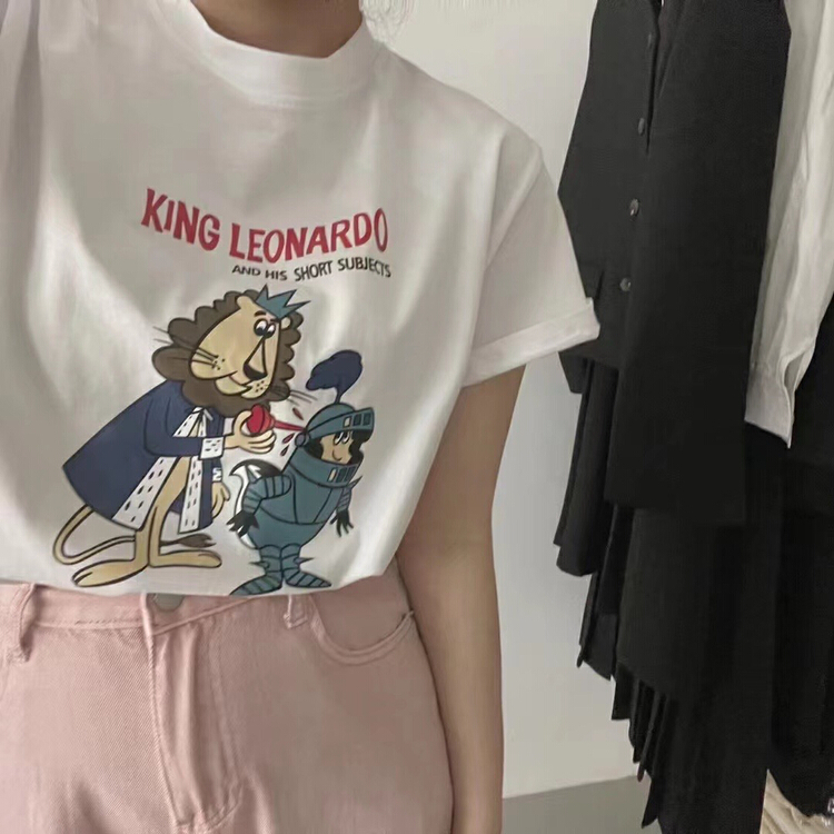 [love] personalized printed Casual Short Sleeve T-shirt z0766# HBx