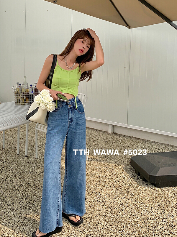 Original price 98.99! [Wawa] Korean slim casual jeans 05023# ozq