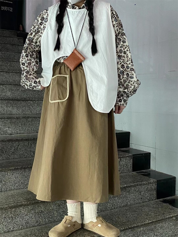 New year in early spring! [Muxi] fashionable Korean vest 1137# L
