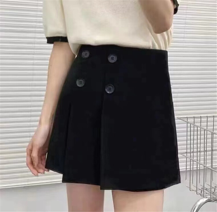 [Susan] irregular Korean slim skirt pants 18126# LSW