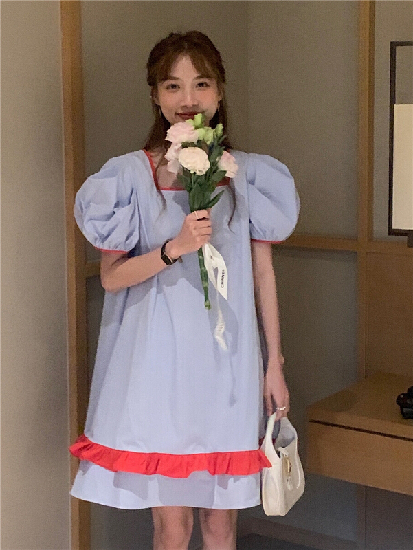 [timely rain] Hanfeng ins design dress 70245# WPL