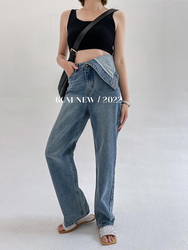 New in early summer! [6cm] Korean fashion versatile jeans 6617# XYJ