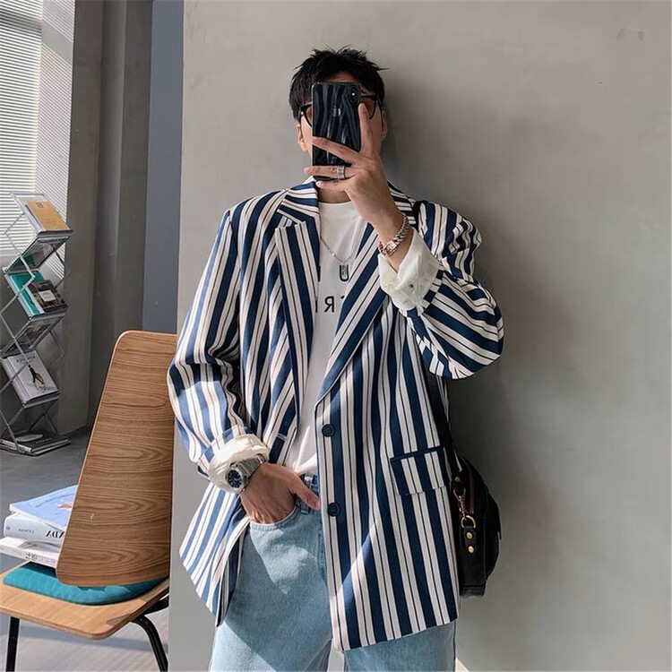 New year in early spring! [MF] Korean fashion stripe suit m5716# ZZL