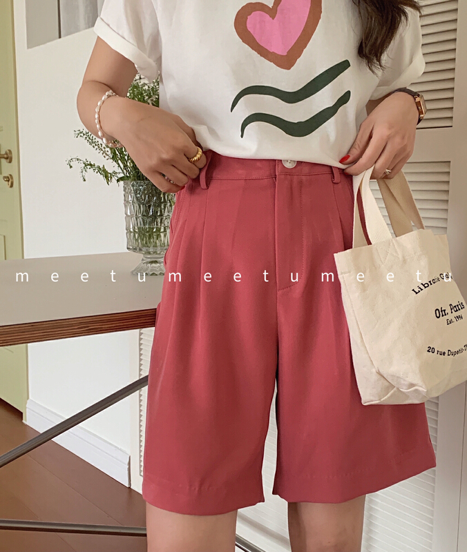 New year in early spring! [meetu] Korean style simple and versatile trousers 2151# ZSY