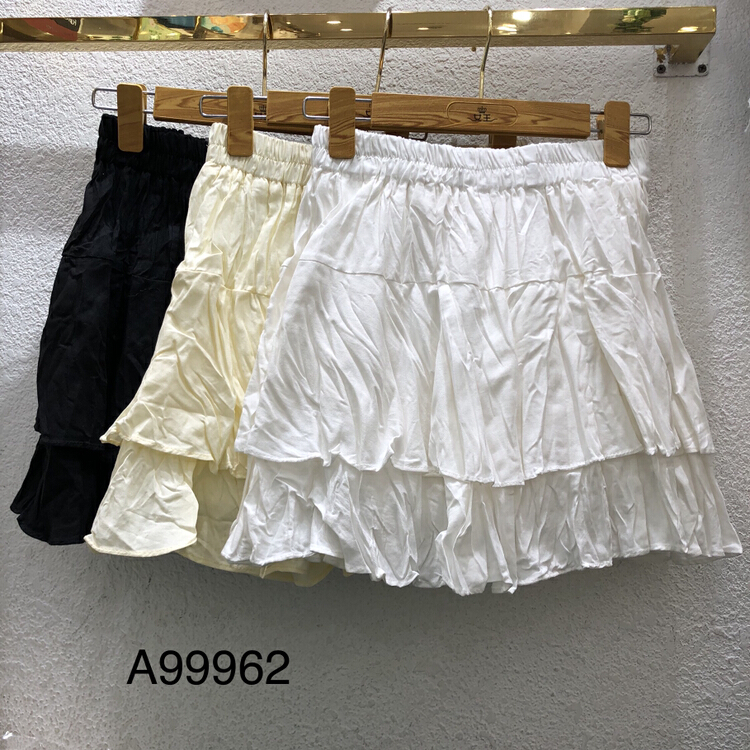 【女王QUEEN】韓版百搭基礎半身裙  A99962#  OZQ