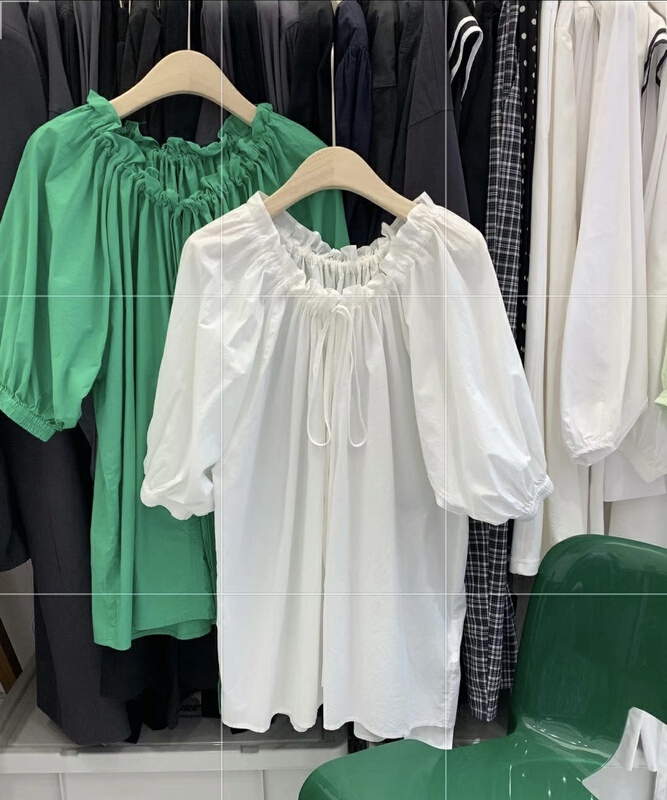 New in early summer! [sanbara] Korean age reducing loose shirt 9283# LSW