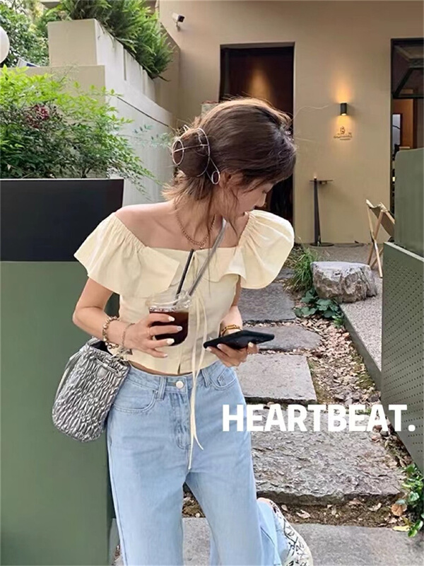 [Heartbeat] Korean simple solid color Lapel shirt 4024# L