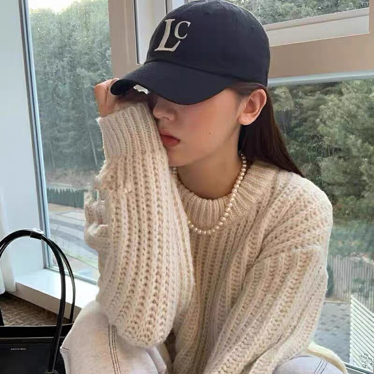 [aestheticism hat industry] Korean letter baseball hat 3095# LSL