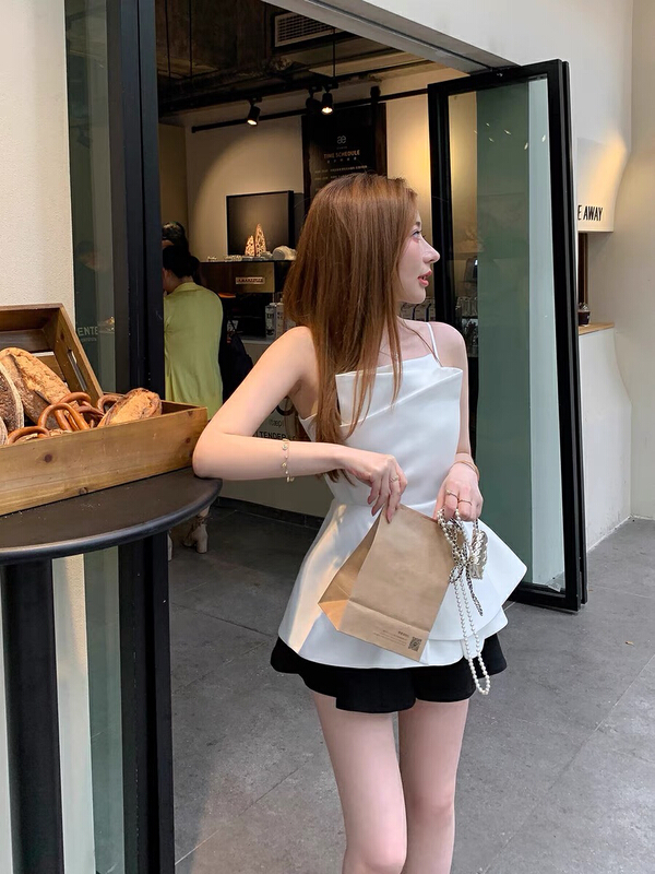 [millet +] celebrity style irregular vest / sling 081# WPL
