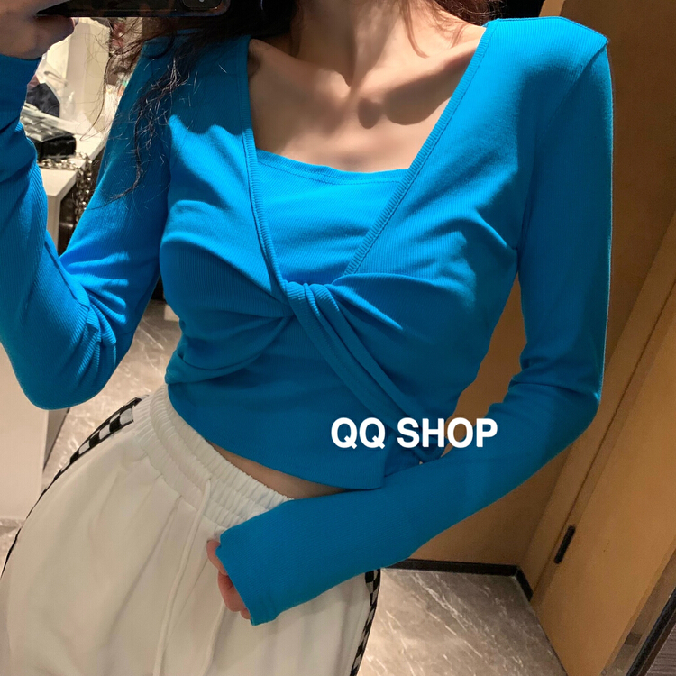 goods in stock! [QQ shop] personalized kink short long sleeve T-shirt 86009# ozq
