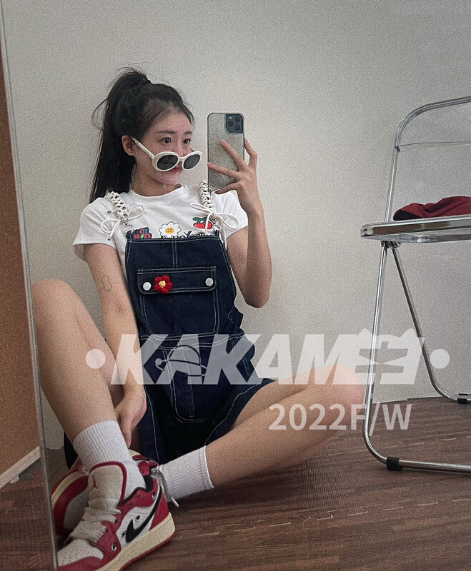 [kakamee] age reducing versatile loose strap pants (excluding matching) f3216# LSL