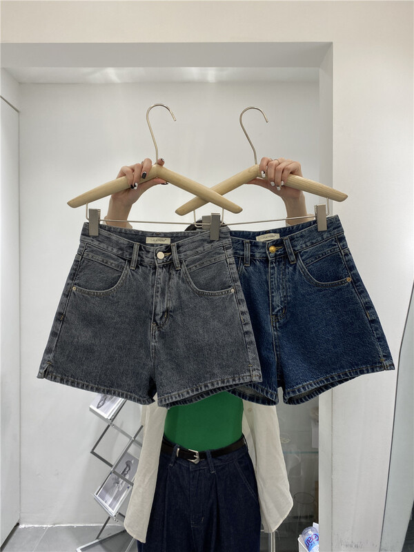 [t-platform] Korean versatile fashionable denim shorts 8330# zxx