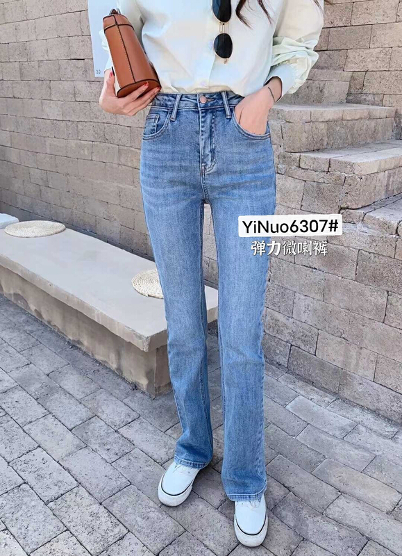 New year in early spring! [Yinuo Yinuo jeans] elastic fashion jeans 6307# ZSY