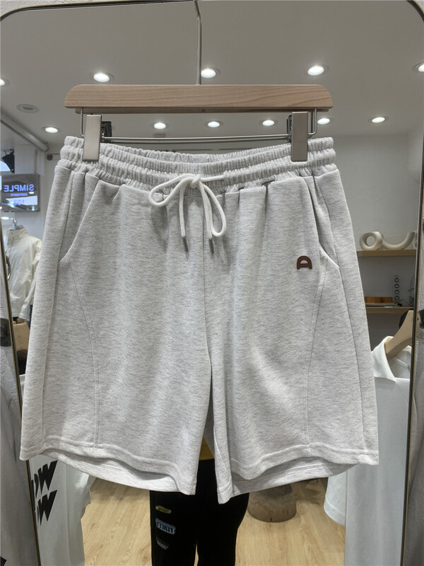 New in early summer! [simple] drawstring elastic waist comfortable casual shorts k030# ZZL