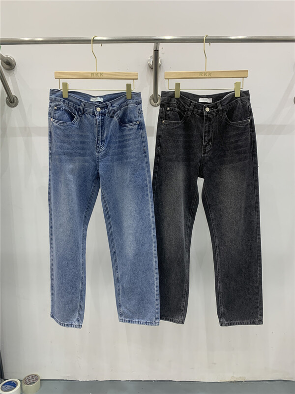 goods in stock! Early spring! [RKK] Korean single button versatile jeans x012# ZZL