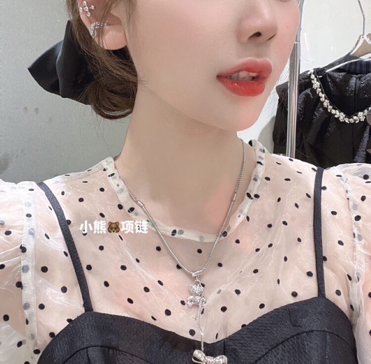 [Feimao (Yimao)] elegant and fashionable Long Necklace ys9-10# LSL