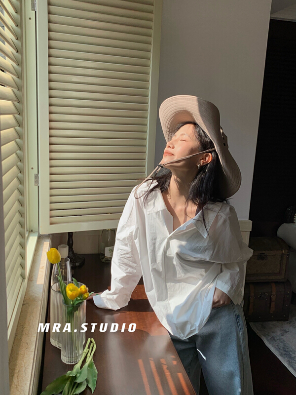 [MRA] niche design can be worn twice in a loose and slim shirt c3008# zxl
