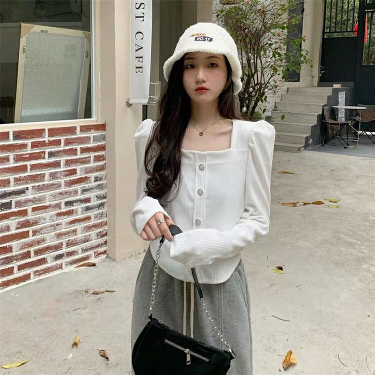 New year in early spring! [Xiaofan family] design sense Vintage versatile sweater 6102# LSW