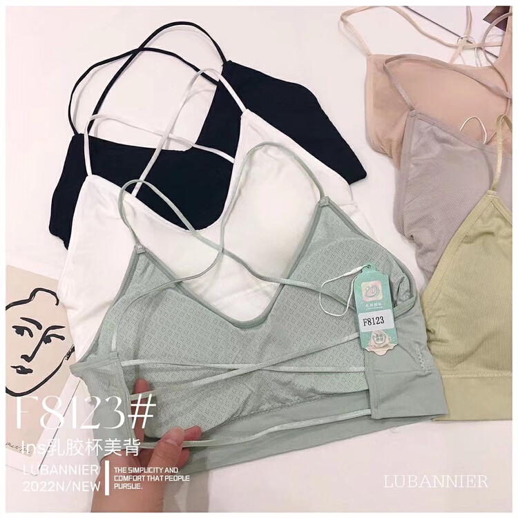New year in early spring! [Yaya] fashionable and versatile comfortable back underwear 8123-1# WY