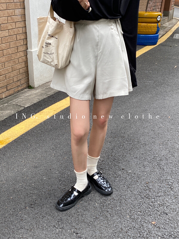 [ing] Vintage Design casual shorts ing-7751# HBx