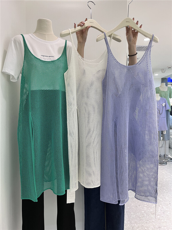 goods in stock! New in early summer! [naimier] sling simple casual comfortable dress ys1-2063# LSW