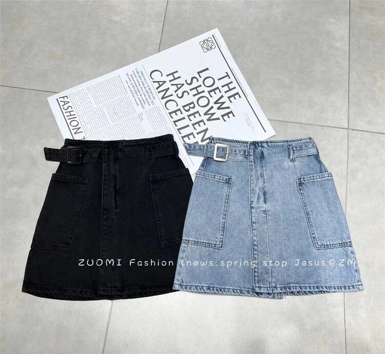[洣 Cho] heavy industry design Vintage skirt m312# LSL