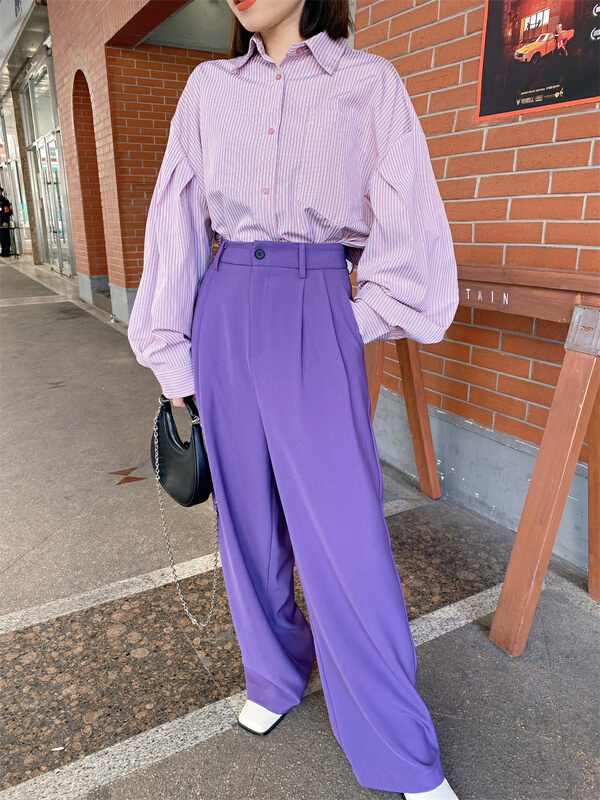 New year in early spring! [m2w. D] Korean solid color versatile trousers 90880# ozq
