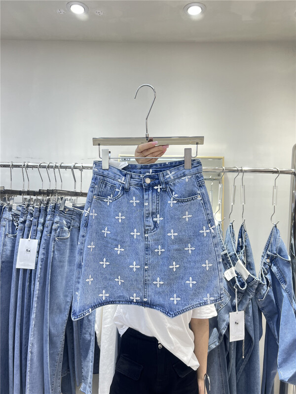 [洣 Cho] high waist fashion aging trend skirt 6931# LSL