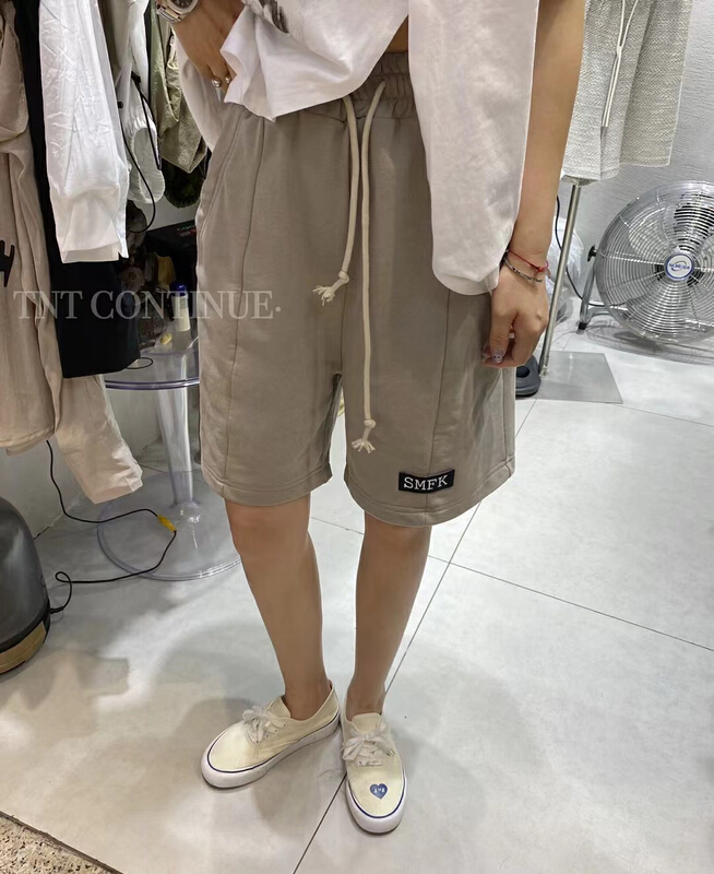 [TNT continue] Korean vertical line washing label casual shorts 60056# XYY