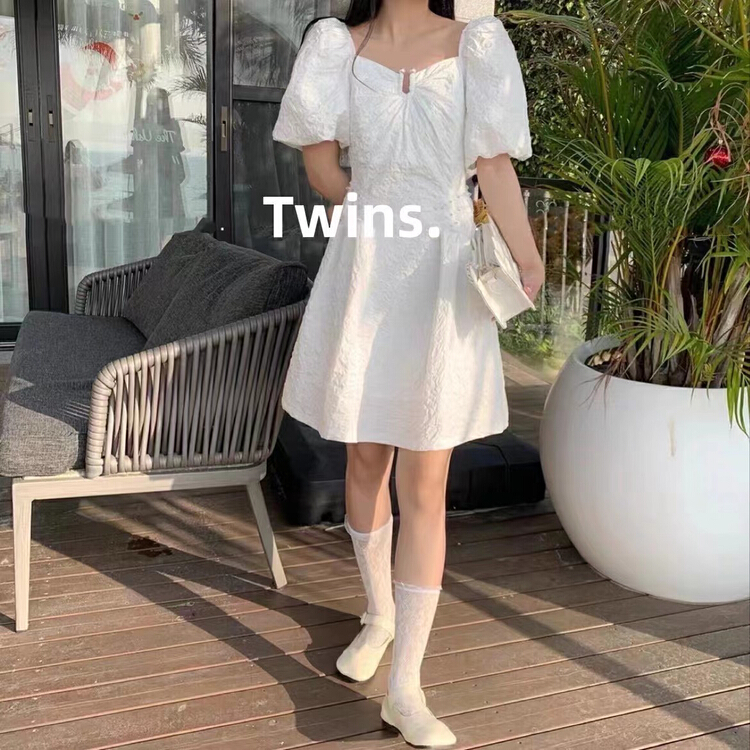 New in early summer! [twins] Korean style versatile dress 8073# hjy