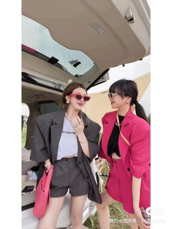 [c.h.z] simple style, versatile, slim suit + casual shorts suit 80082# WTT