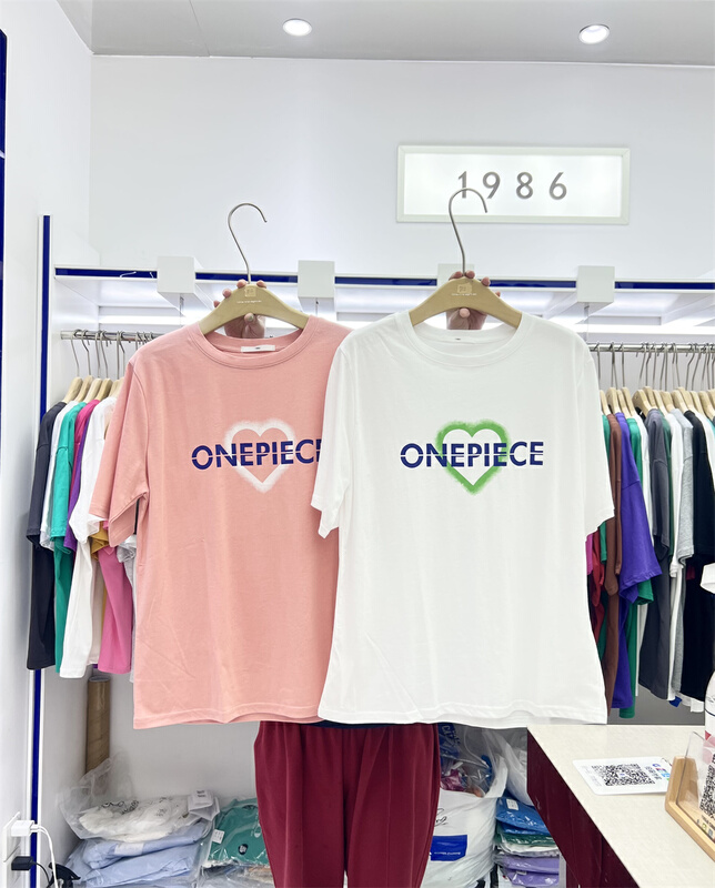 New in early summer! [1986] love letter printed short sleeve T-shirt ys1-812# LSL
