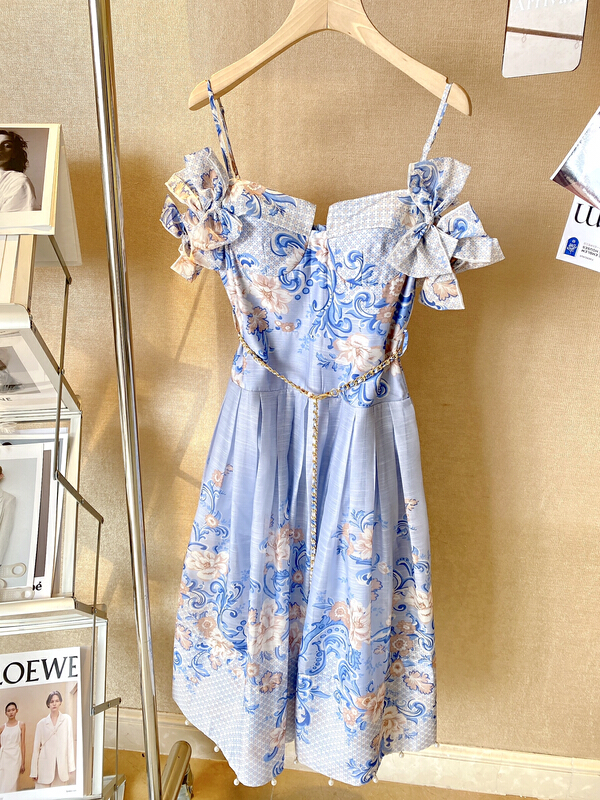 [iris] fashion dress (with waist rope) 1-57# JJ