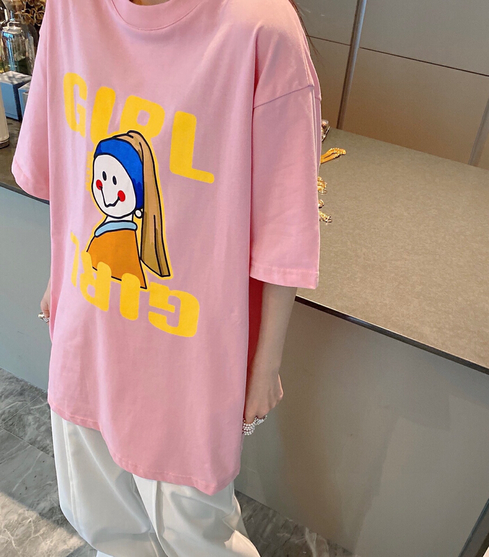 [YT] niche design funny printed short sleeve T-shirt t51263# PCZ