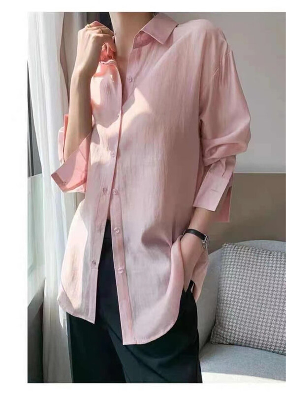 [n.i.c] simple casual Tencel shirt a858# ZSY