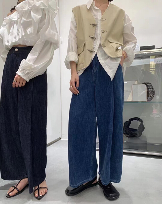 [Dido] Korean loose and versatile jeans 7169# LSW