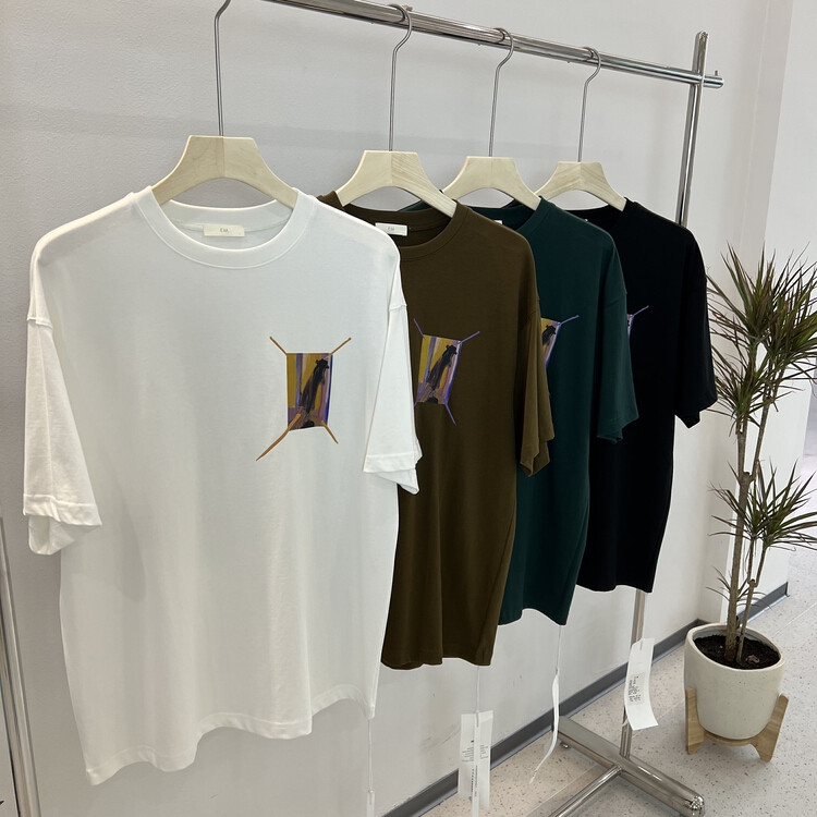 New in early summer! [maibia] Japanese graffiti fashion short sleeve T-shirt 2205# ZZL