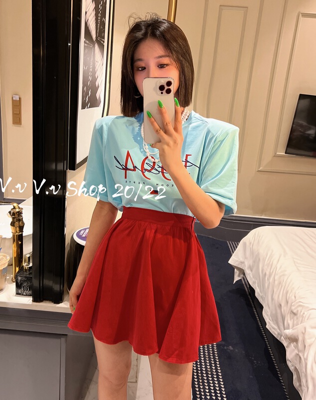 goods in stock! New in early summer! [v.v] fashionable design 1994 short sleeve T-shirt 7155# cqw