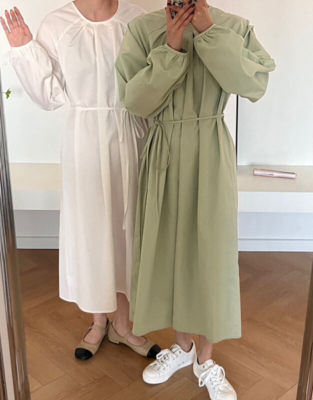 goods in stock! [we are] French round neck bandage temperament dress 10032# ZSY