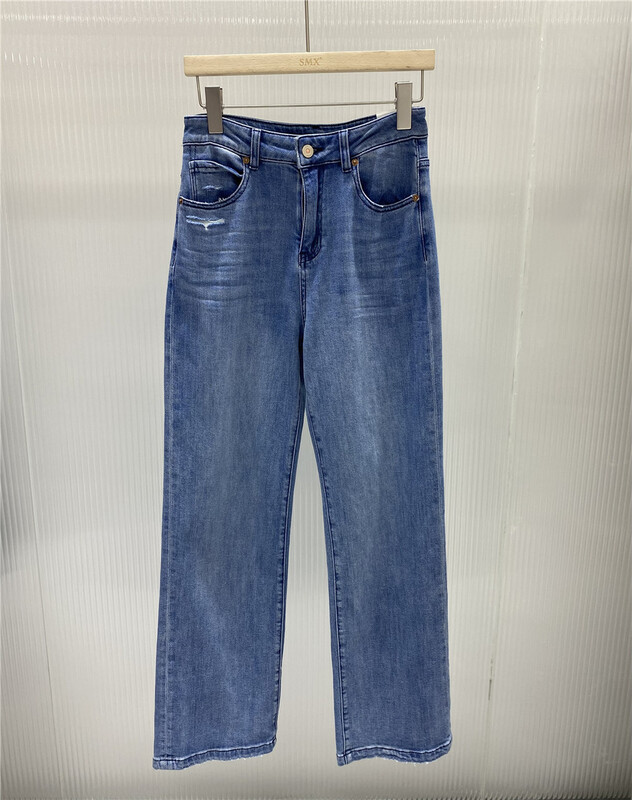 [SMX] casual straight skinny jeans 66718# XJ