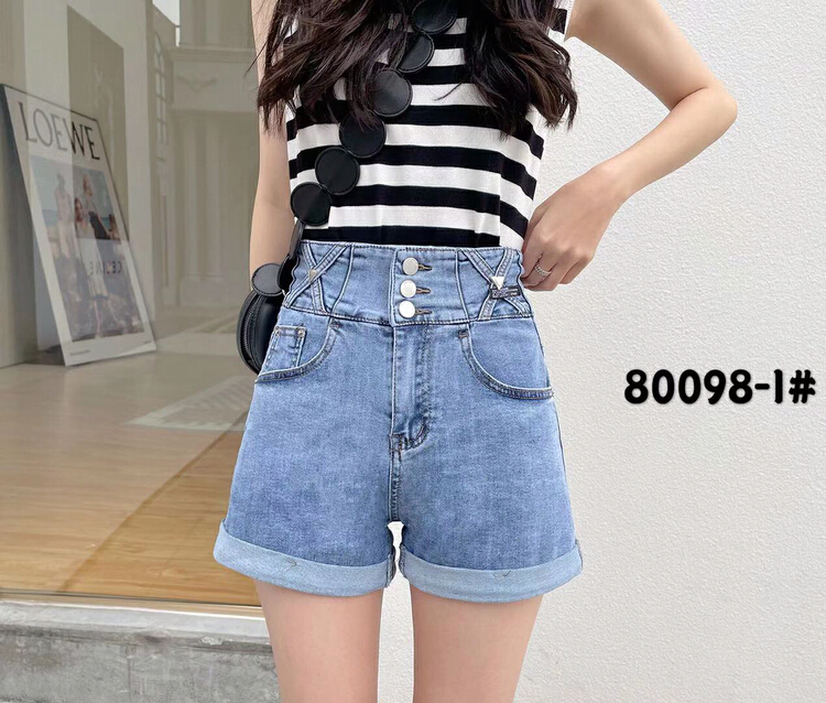 [Mina] stretch high waist skinny jeans 80098# LSW