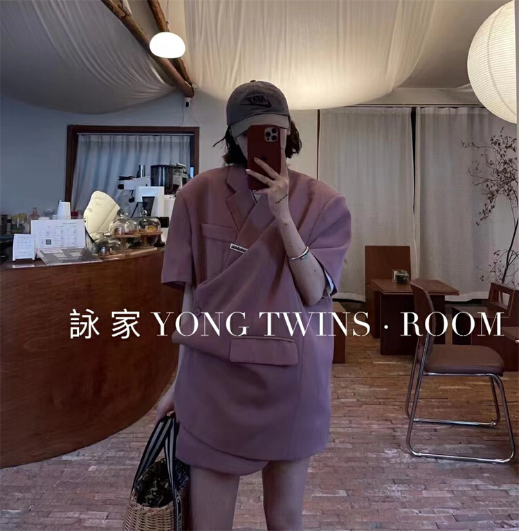 New in early summer! [Yong swimmer] loose temperament, versatile fashion suit 966# WTT