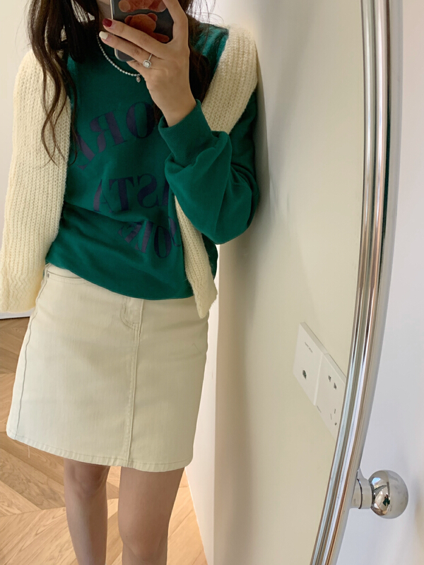 New in early summer! [meet me] Korean versatile slim skirt ys-6969# ll