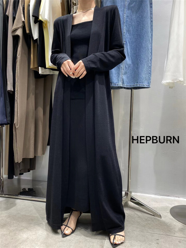 New year in early spring! [Hepburn] cardigan with fashionable temperament (with belt) 8809# L