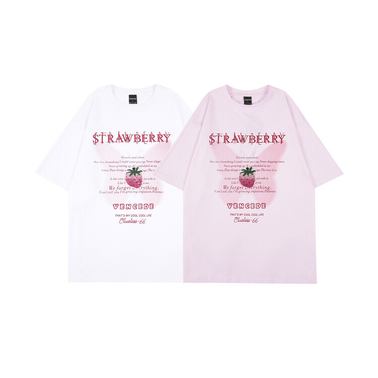 [venue] Korean loose and versatile letter short sleeve T-shirt zd948# CSX