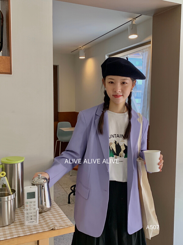 New year in early spring! [alive] lapel pocket fashion suit 13118# jhy