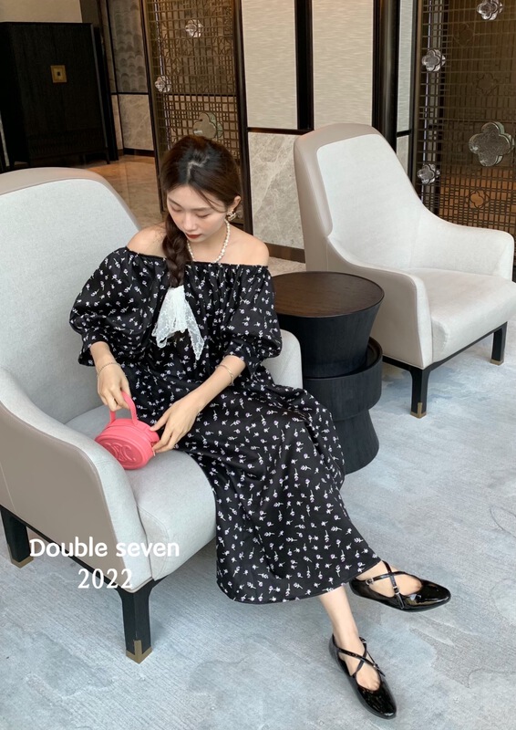 [double seven] floral loose casual dress (skirt only) a28682# zxx