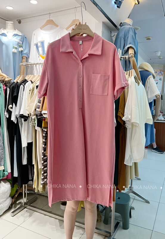 [Chika. Nana] Korean slim French minority dress 7211# cqw