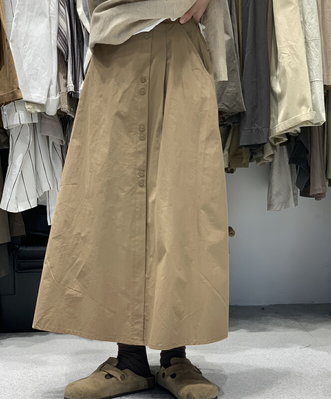 goods in stock! [Jibu Jianchuan] high waist thin lady skirt 822142# L