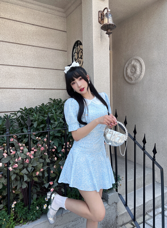 [CXI] elegant lady Pleated Dress a9098# WPL